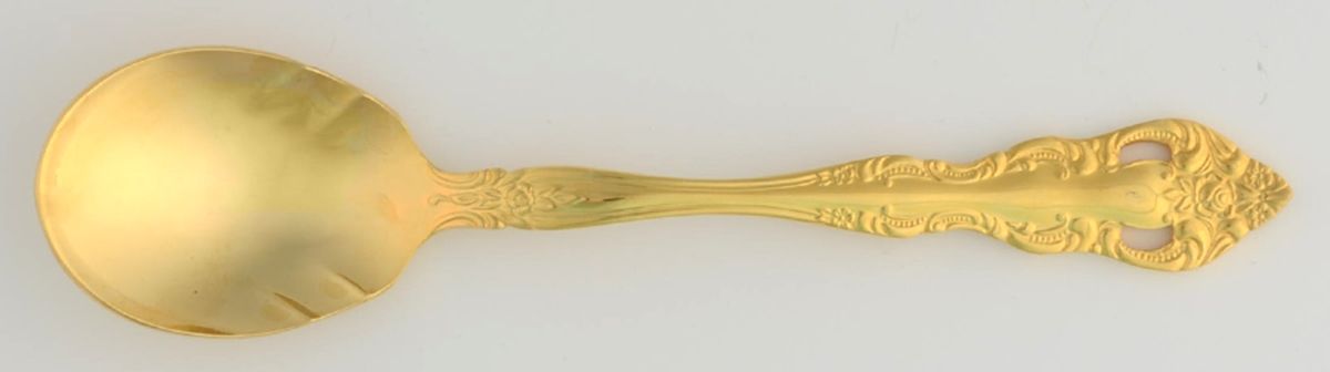 RGL3 (GOLD PLATE) Sugar Spoon by Royal Gallery-1