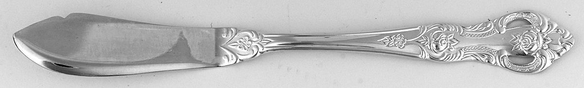 RGL4 (SILVERPLATE) Flat Handle Master Butter Knife by Royal Gallery-1