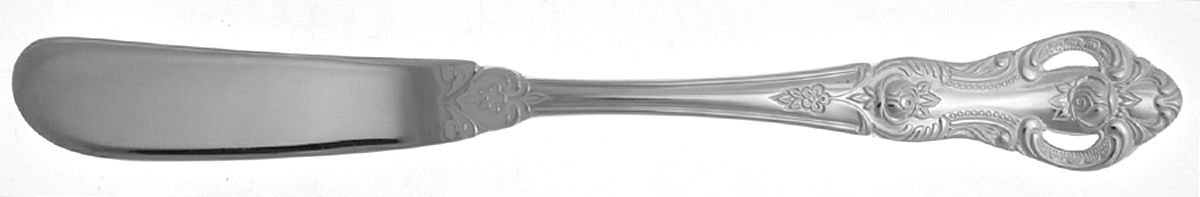 RGL4 (SILVERPLATE) Flat Handle Butter Spreader by Royal Gallery-1