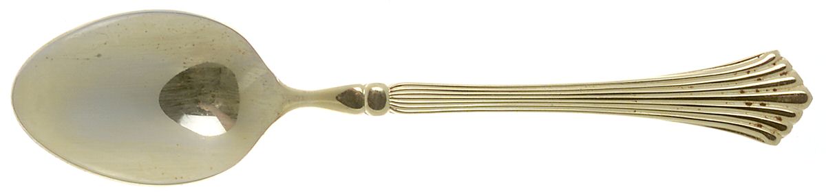 Spun Gold (Gold Electroplate) Place/Oval Soup Spoon by Royal Gallery-1