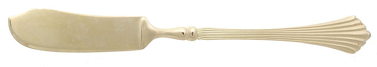 Spun Gold (Gold Electroplate) Flat Handle Master Butter Knife by Royal Gallery-1