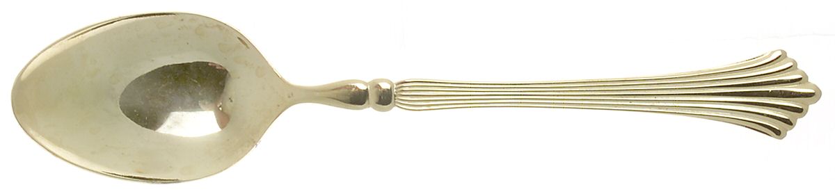 Spun Gold (Gold Electroplate) Tablespoon (Serving Spoon) by Royal Gallery-1