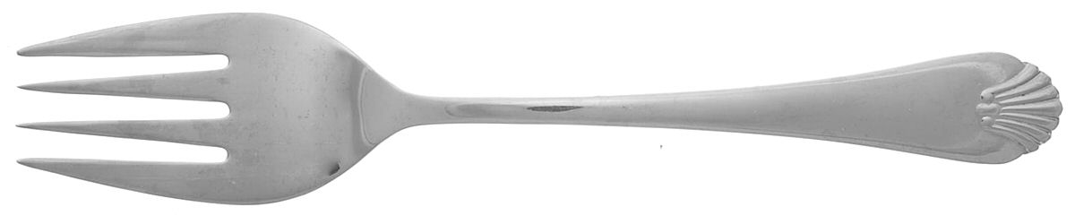 Tower Medium Solid Cold Meat Serving Fork by Royal Gallery-1