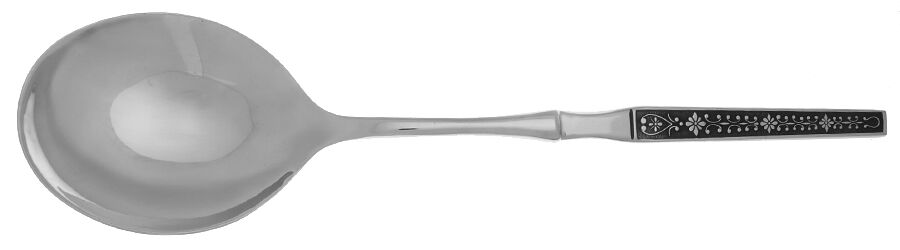 Cordova (Stainless) Casserole Spoon with Smooth Stainless Bowl HC by Riviera-1