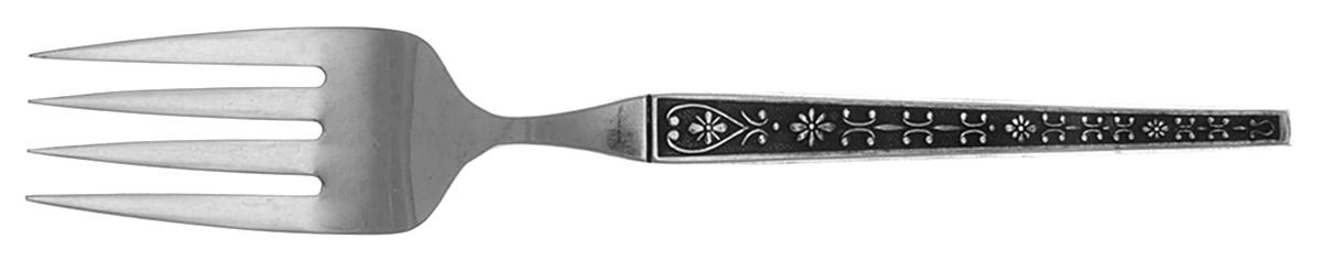 Cordova (Stainless) Medium Solid Cold Meat Serving Fork by Riviera-1