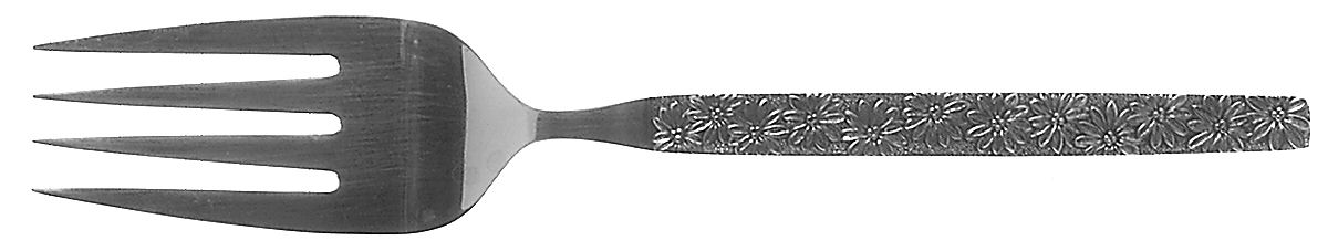 Moana (Stainless) Medium Solid Cold Meat Serving Fork by Riviera-1