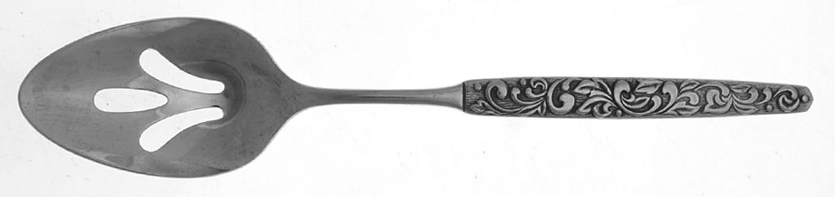 RIF15 (STAINLESS) Pierced Tablespoon (Serving Spoon) by Riviera-1