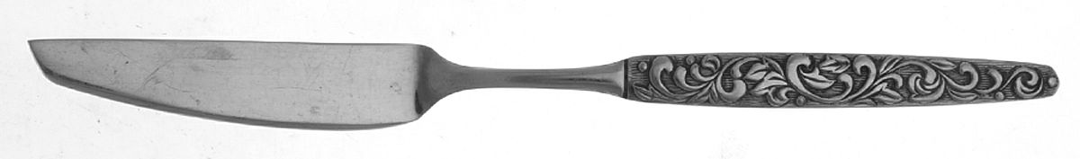 RIF15 (STAINLESS) Flat Handle Master Butter Knife by Riviera-1