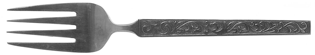 Monterey (Stainless) Large Solid Cold Meat Serving Fork by Riviera-1