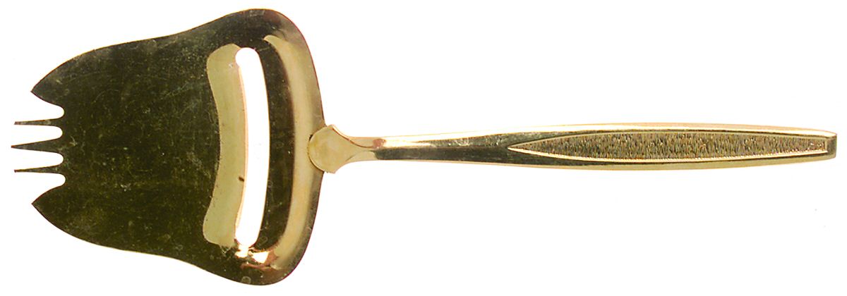 Antigua Gold (Gold Electroplate) Cheese Plane Solid Piece by Royalton-1