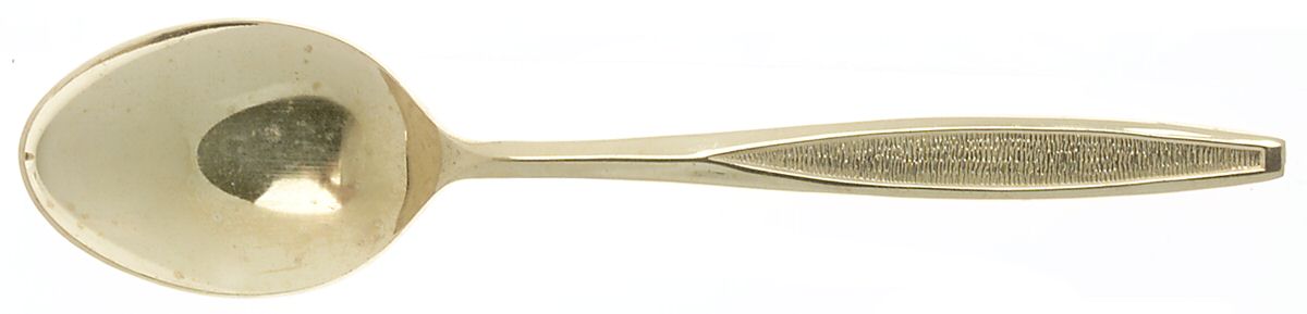 Antigua Gold (Gold Electroplate) Place/Oval Soup Spoon by Royalton-1