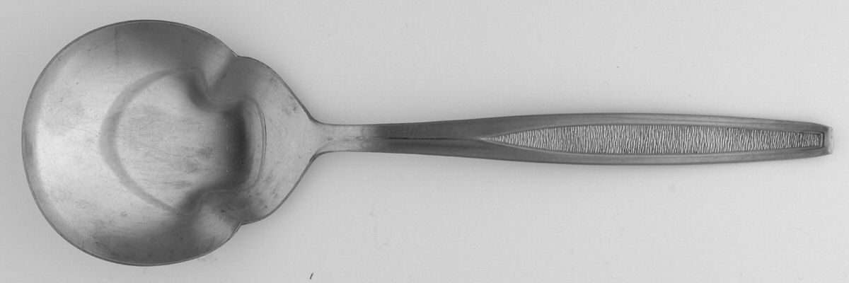 Antigua (Stainless) Solid Smooth Casserole Spoon by Royalton-1