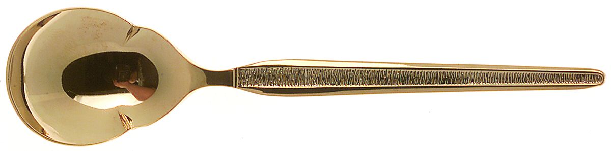 RLN8-GOLD (GOLD ELECTROPLATE) Sugar Spoon by Royalton-1