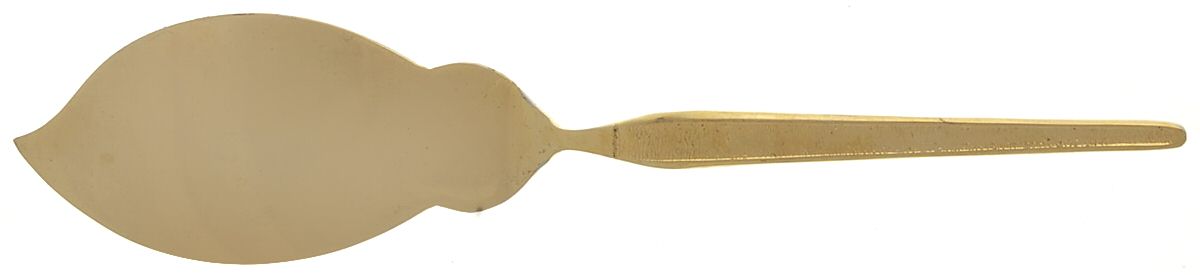 RLN8-GOLD (GOLD ELECTROPLATE) Solid Pie Server by Royalton-1