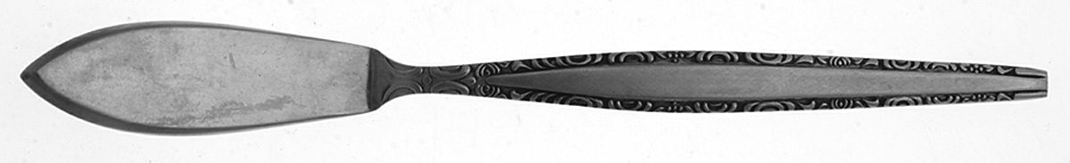 Royal Elegance (Stainless) Flat Handle Master Butter Knife by Regent Cutlery-1
