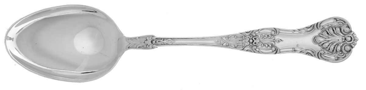 Queens (Sterling) Five O'Clock Teaspoon by Roden Brothers Ltd.-1
