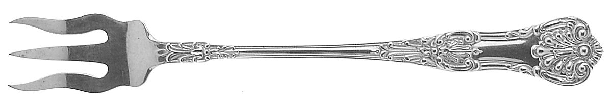 Queens (Sterling) Cocktail/Seafood Fork by Roden Brothers Ltd.-1