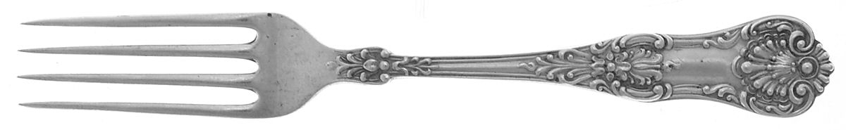 Queens (Sterling) Fork by Roden Brothers Ltd.-1