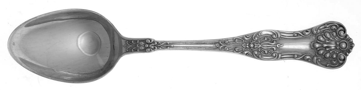 Queens (Sterling) Teaspoon by Roden Brothers Ltd.-1