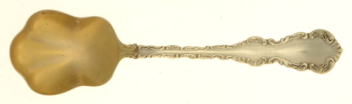 Louis XV (Sterling) Sugar Shell Spoon by Roden Brothers Ltd.-1