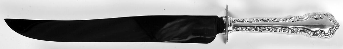 Louis XV (Sterling) Large Stainless Blade Roast Carving Knife by Roden Brothers Ltd.-1