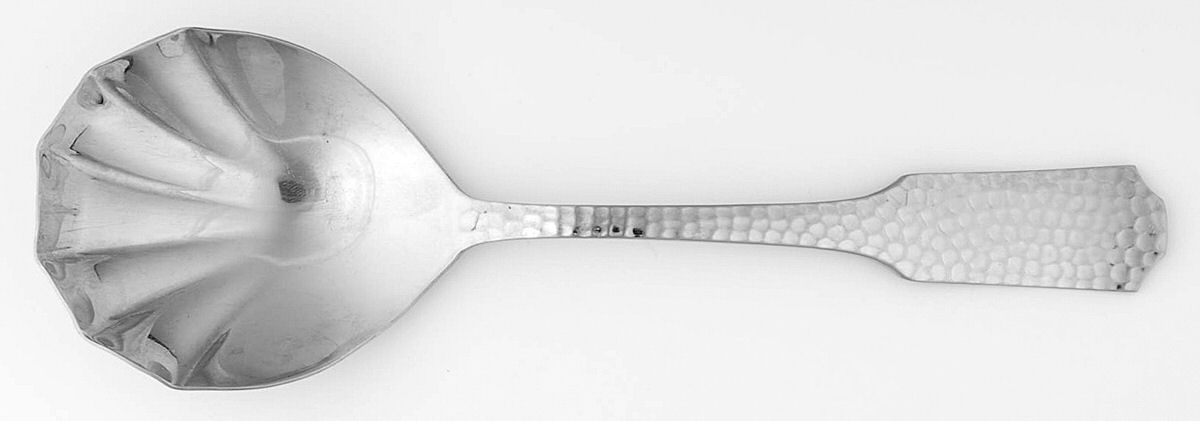Aberdeen (Stainless) Solid Serving Spoon by Retroneu-1