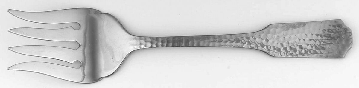 Aberdeen (Stainless) Large Solid Cold Meat Serving Fork by Retroneu-1