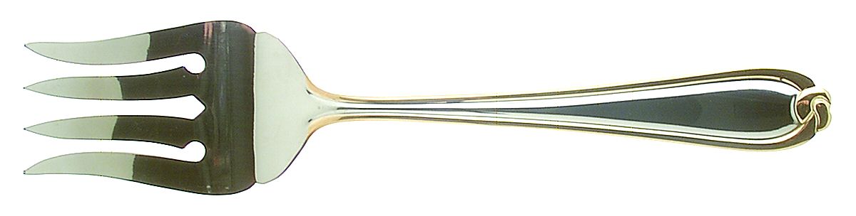 Alton II (Stainless) Solid Serving Fork by Retroneu-1