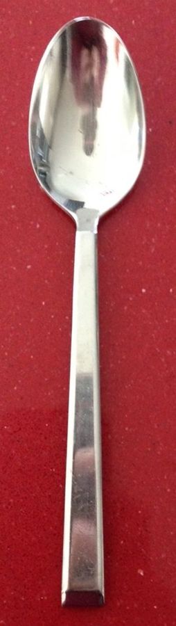 Aura (Stainless) Place/Oval Soup Spoon by Retroneu-1