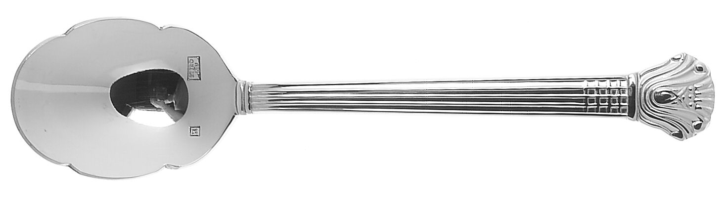 Avignon-Vendome (Stainless) Sugar Shell Spoon by Retroneu-1