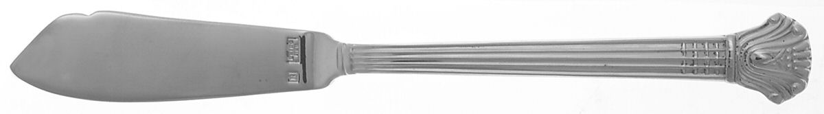 Avignon-Vendome (Stainless) Flat Handle Master Butter Knife by Retroneu-1