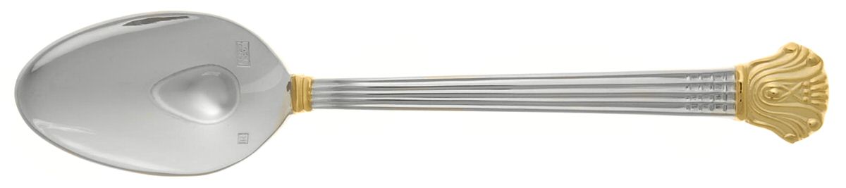 Avignon (Stainless, Gold Accent) Teaspoon by Retroneu-1