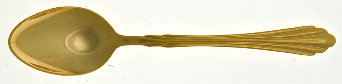 Barrington Gold (Gold Electroplate) Teaspoon by Retroneu-1