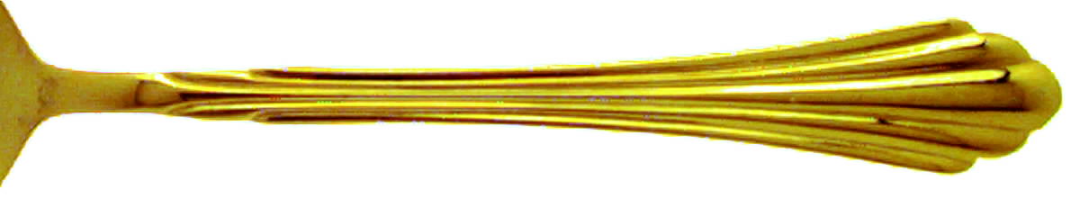 Barrington Gold (Gold Electroplate) Place/Oval Soup Spoon by Retroneu-1