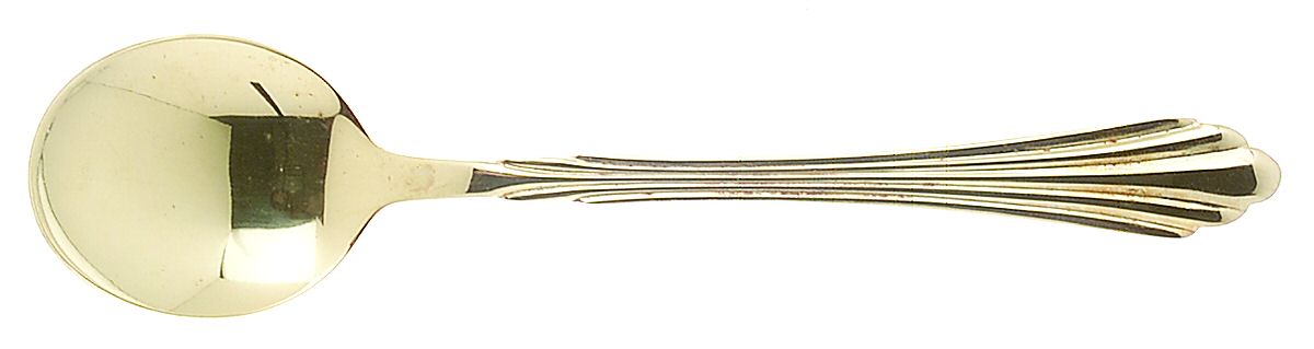 Barrington Gold (Gold Electroplate) Ice Cream Spoon Individual by Retroneu-1