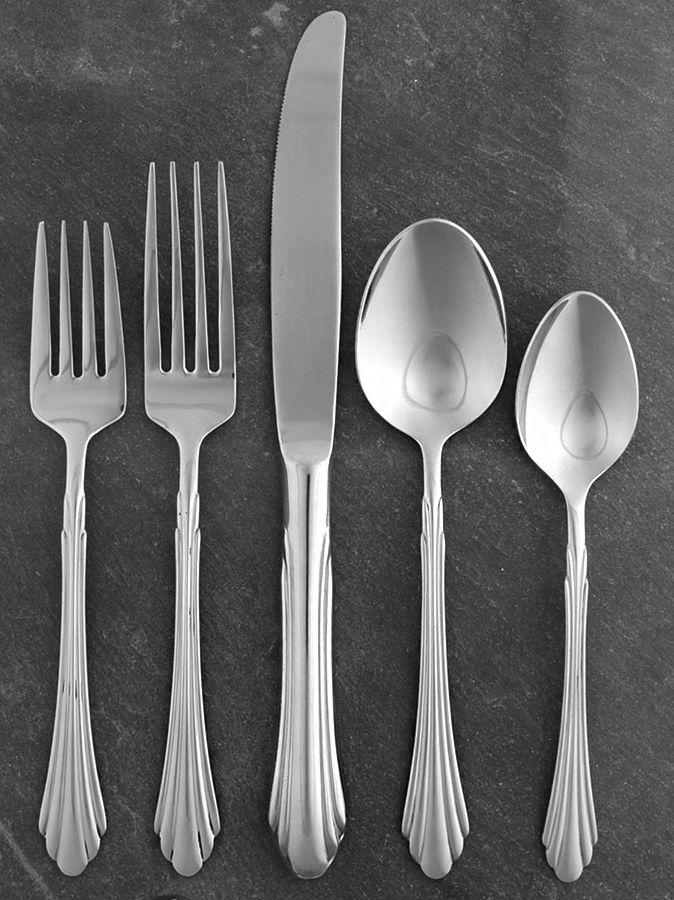 Barrington (Stainless) 5 Piece Place Setting by Retroneu-1