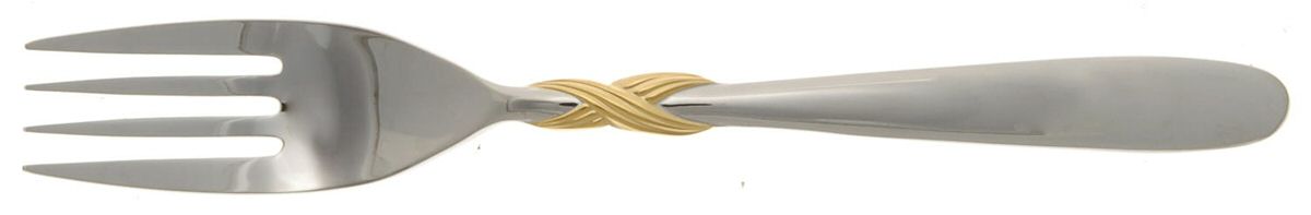 Braid-Gold Accent (Stainless) Fork by Retroneu-1