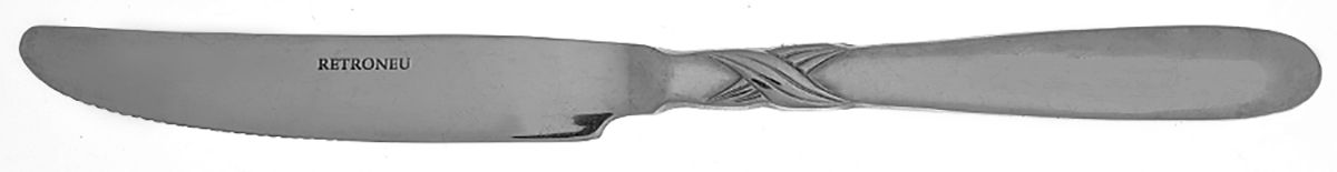 Braid (Stainless) New French Solid Knife by Retroneu-1