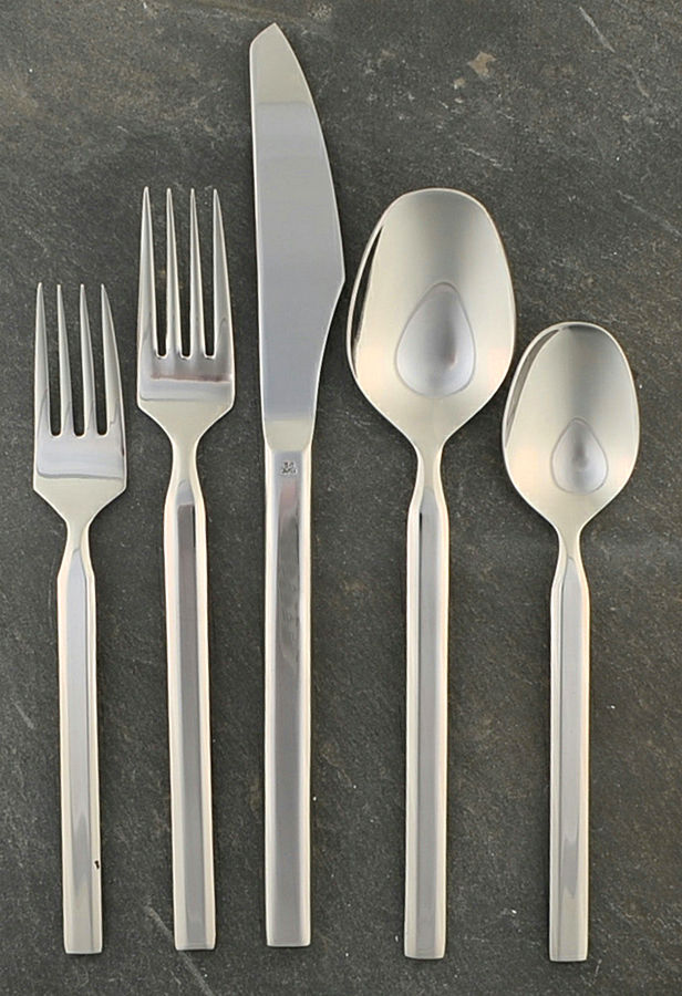 Caravelle (Stainless) 5 Piece Place Setting by Retroneu-1