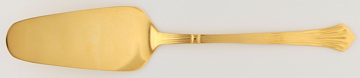 Century Gold (Electroplate) Solid Pie Server by Retroneu-1