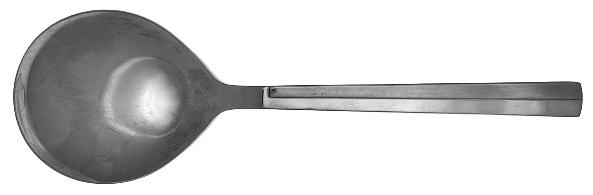 Center Stage (Stainless) Solid Serving Spoon by Retroneu-1