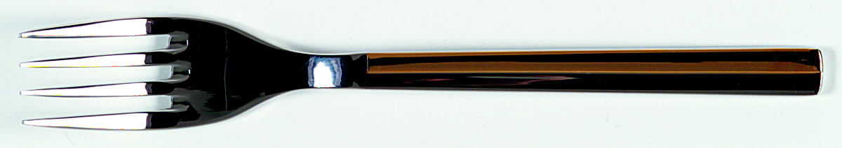 Center Stage (Stainless, Gold Accent) Individual Salad Fork by Retroneu-1