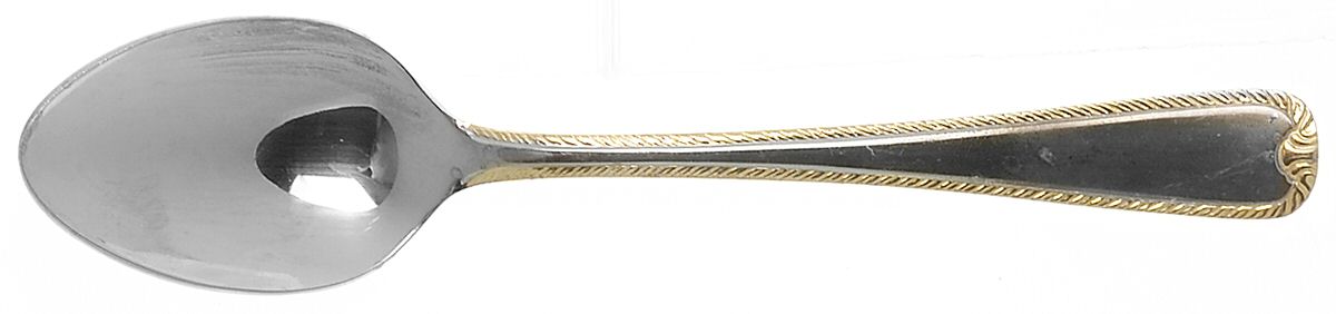 Claridge Gold (Stainless, Gold Acct) Teaspoon by Retroneu-1