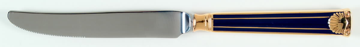 Cloisonee Shell-Blue New French Hollow Knife by Retroneu-1