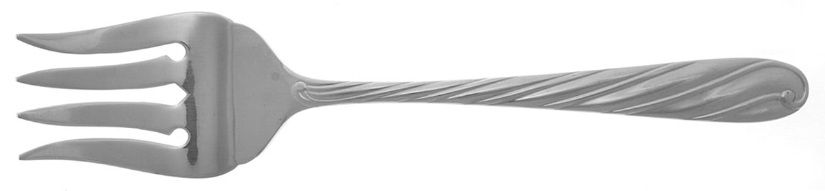 Concerto (Stainless) Solid Serving Fork by Retroneu-1