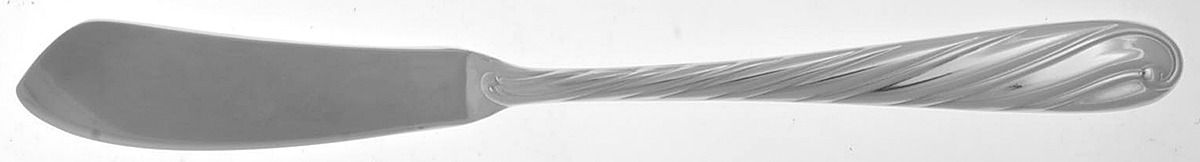 Concerto (Silverplate) Flat Handle Master Butter Knife by Retroneu-1