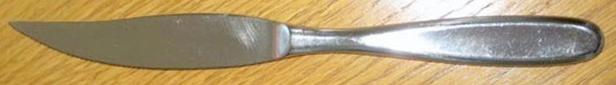 Contour (Stainless) Individual Steak Knife Hollow Handle by Retroneu-1