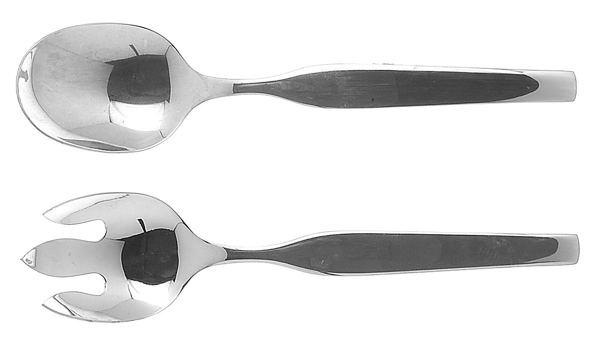 Convair (Stainless) (2 Pc) Solid Salad Set by Retroneu-1