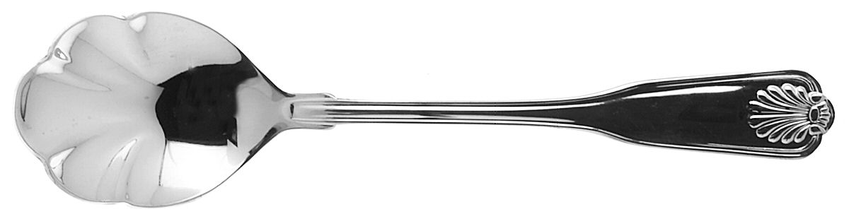 Coventry Shell (Silverplate) Sugar Shell Spoon by Retroneu-1
