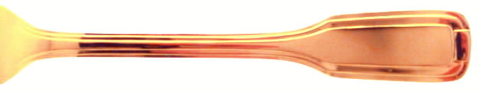 Deco Gold (Gold Electroplate) Fork by Retroneu-1